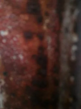 Conceptual rusty blurry wallpaper pattern with different elements  with shado Stock Photos