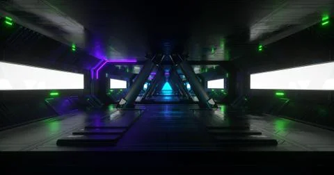 Conceptual sci-fi Stock Illustration