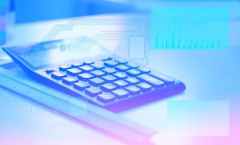 Conceptual solution of the transition from the old computing technology to th Stock Photos