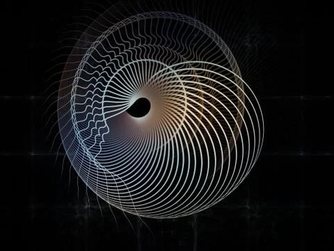 Conceptual Soul Geometry Stock Illustration