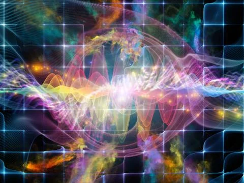 Conceptual Sound Wave Stock Illustration