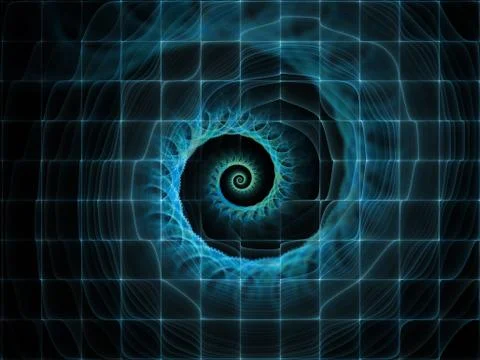 Conceptual Space Illustrazione stock