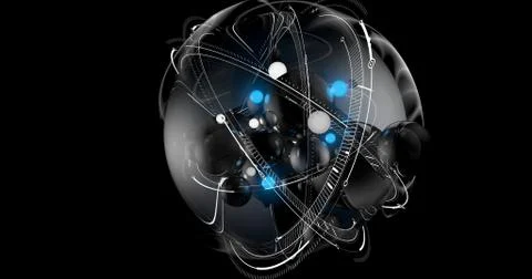 Conceptual sphere Stock Illustration