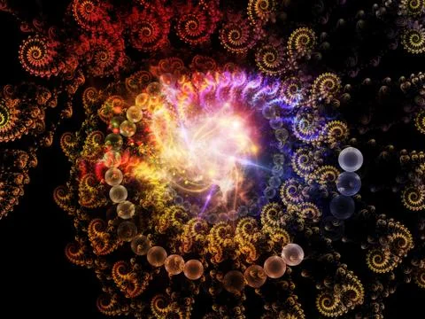 Conceptual Spiral Stockillustratie