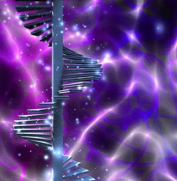 Conceptual staircase Stock Illustration