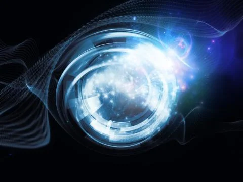 Conceptual Turbulence 스톡 일러스트