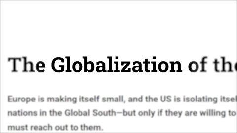 Conceptual typography animation of globalization headlines and economic terms Stock Footage 327089951