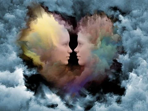 Conceptual Unity Stock Illustration