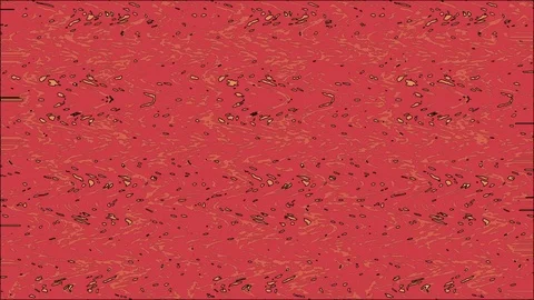 Conceptual vintage sci-fi dreamy damage video effect. Red tones. Video stock 117377697