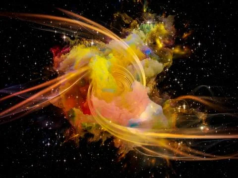 Conceptual Vortex Stockillustratie