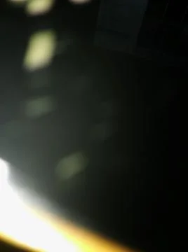 Conceptual yellow beige wallpaper pattern with different elements  with shado Foto stock