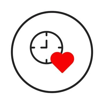 Conceptualizing the relevance of time and affection an abstract depiction w.. イラスト素材