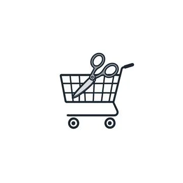 Conceptualizing retail cuts emphasizing the transformative influence of pur.. Stock Illustration