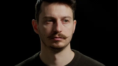 Concerned man Stock Footage 99746217