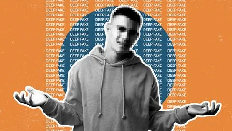 Concerns about deep fake technology and its impact on news and media Stock Photos