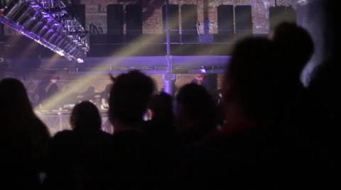 Concert Cheering Crowd Stock Footage 50817000