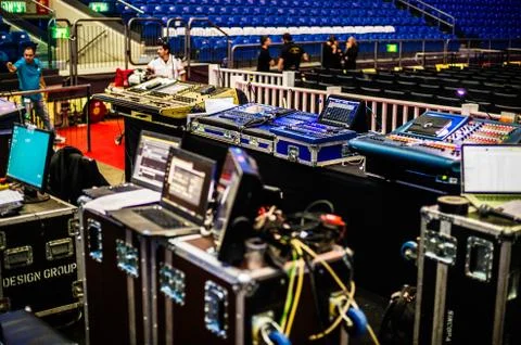 Concert Control Stock Photos