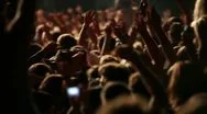 Concert Crowd Stock Footage