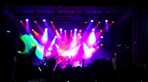 Concert Crowd Vídeos de archivo 31254988