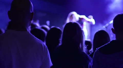 Concert crowd Video stock 41817368