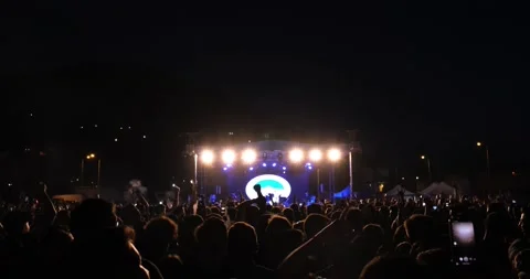 Concert Crowd 库存影片 196993520