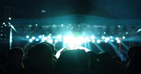 Concert Crowd 库存影片 197007979
