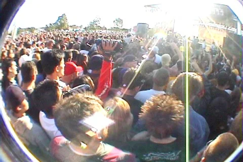 Concert crowd rock Stock Footage 716189
