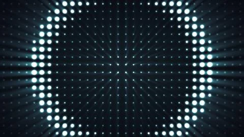 Concert Elements. Panel with the LED bulb. Abstract background with animation of 스톡 일러스트