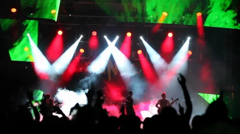 Concert Stock Footage 33005476
