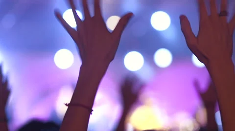 At a Concert Stock-Footage 52848505