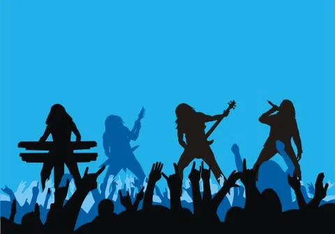 Concert Stock Illustration