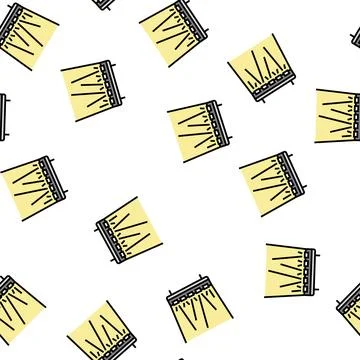 Concert lighting vector seamless pattern Stock Illustration