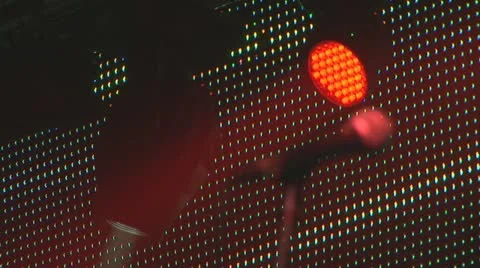 Concert lights 3 Video stock 11230295