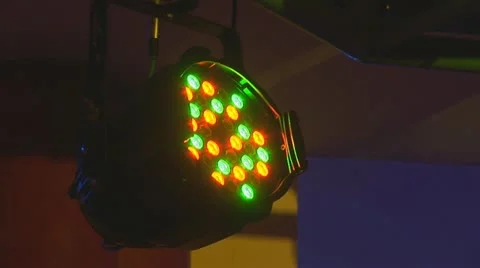 Concert lights 8 Stock Footage 11874390