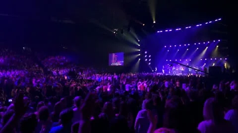 Concert Lights Video stock 11067670