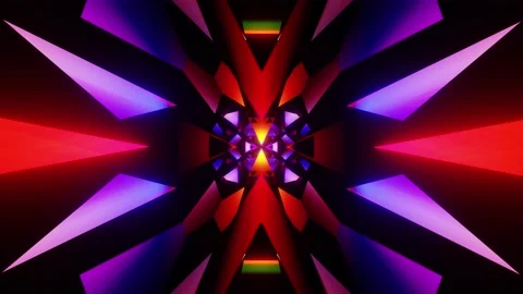 Concert Lights VJ Loop 01 4K Stock Footage 158420819