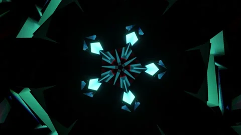 Concert Lights VJ Loop 05 4K Stock Footage 158467341