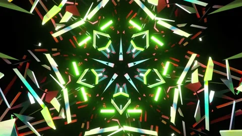 Concert Lights VJ Loop 09 4K Video stock 158467304