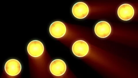 Concert lights04 Vídeo Stock 342143003