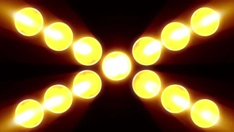 Concert lights13 Video stock 342143056