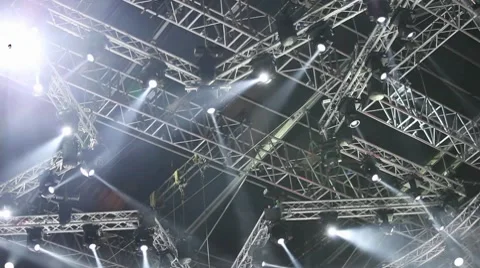 Concert spots Stock Footage 8649547