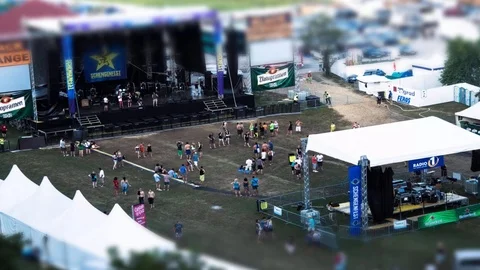 Concert timelapse Stockbeeldmateriaal 93684639