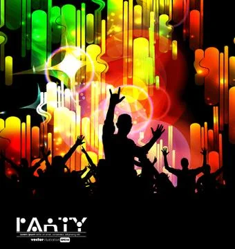 Concert. Vector illustartion Stock Illustration