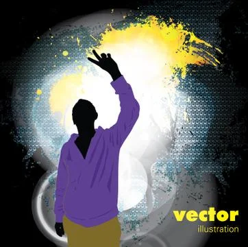 Concert. Vector illustartion Stock-Illustration