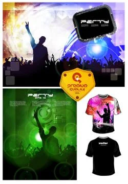 Concert. Vector illustartion Stock Illustration