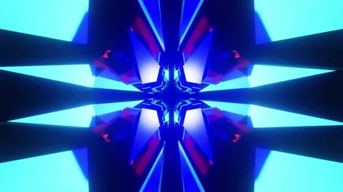 Concert VJ Loop Tunnel 03 4K Video stock 158344880
