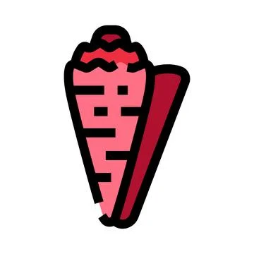 Conch seashell vector graphic icon design イラスト素材