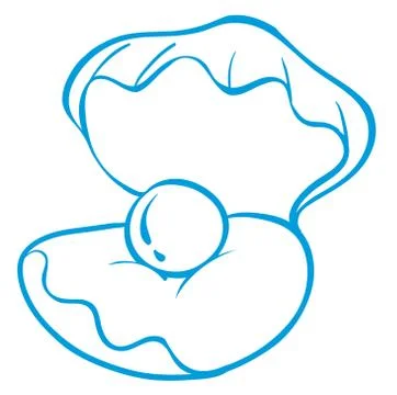 Conch shell Stock Illustration