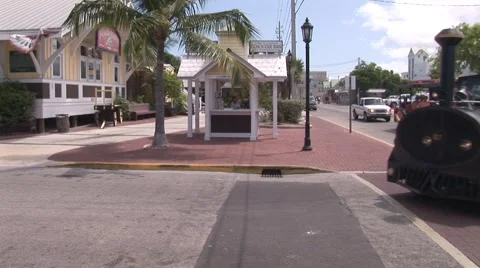 Conch Train Stock Footage 5327647