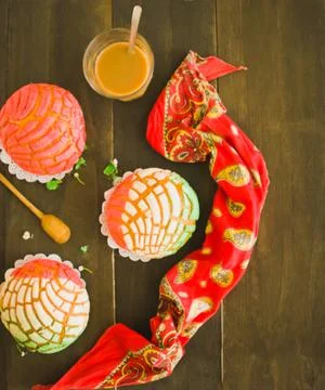 Conchas mexicanas edited 스톡 사진